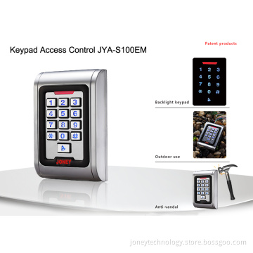Strong Zinc Alloy Vandal-Proof IP68 Waterproof Access Controller